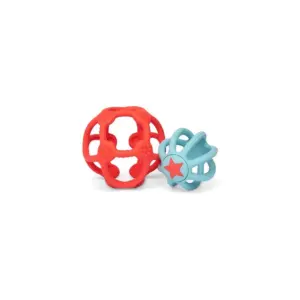 Balles sensorielles Bleu et Rouge