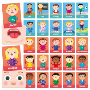 Flashcard Emotion Montessori